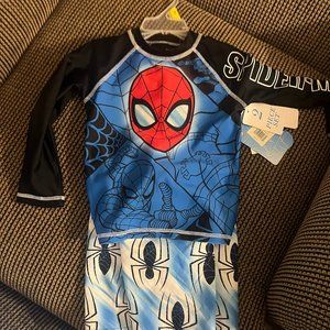 Spiderman swim set